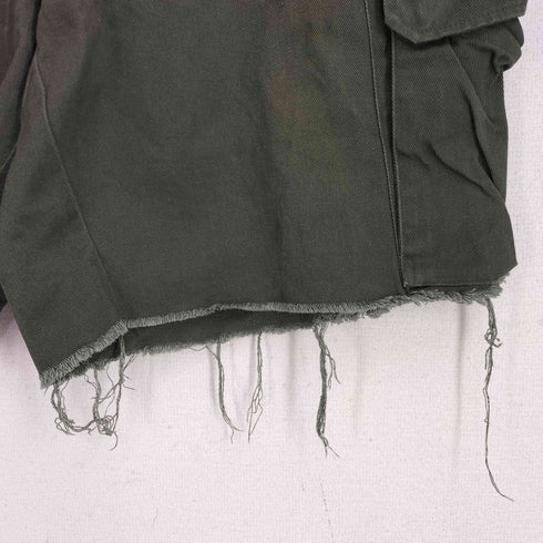 クラムジーピクチャーズ clumsy. Pictures コットン カットオフ カーゴショーツ メンズ JPN:XL
