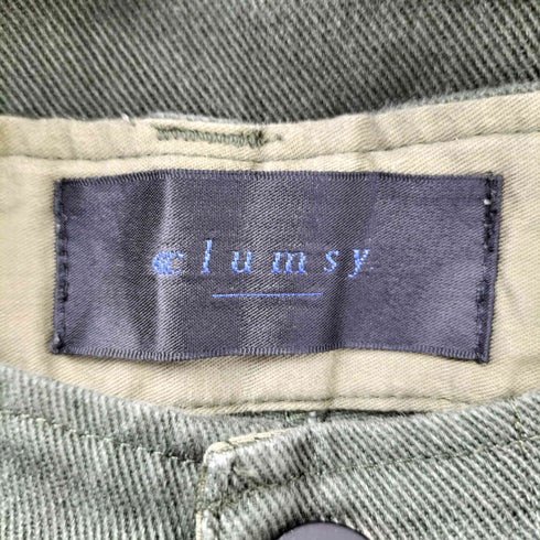 クラムジーピクチャーズ clumsy. Pictures コットン カットオフ カーゴショーツ メンズ JPN:XL