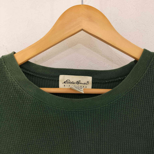 エディーバウアー Eddie Bauer 90S 白タグ サーマルトップス メンズ import:L
