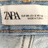 ザラ ZARA HIGH-RISE WIDE-LEG ワイドデニムパンツ レディース 34