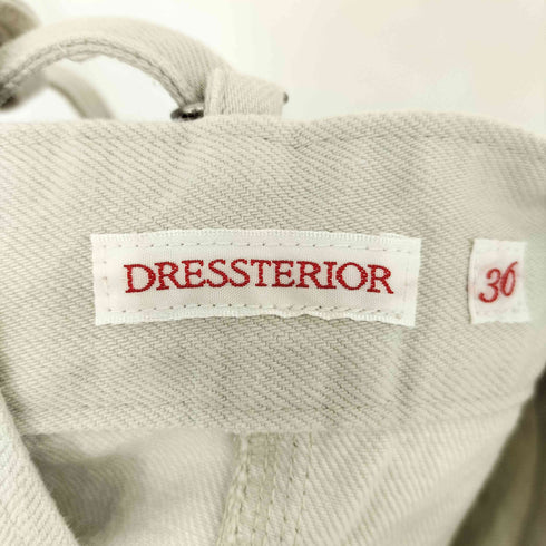 ドレステリア DRESSTERIOR コットンサロペスカート レディース 36