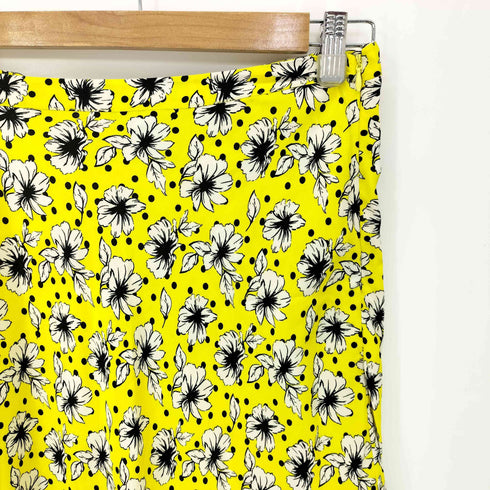 ザラ ZARA 花柄 レーヨン ロングスカート レディース import:S