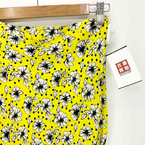 ザラ ZARA 花柄 レーヨン ロングスカート レディース import:S