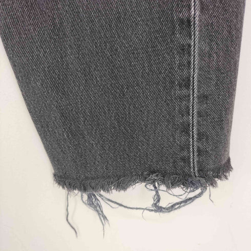STELLAR VINTAGE 00s USA製 後染め ブラックデニムパンツ レディース 27X32