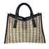 ハシバミ HASHIBAMI Berg Mesh Trapezoid 2way Tote レディース