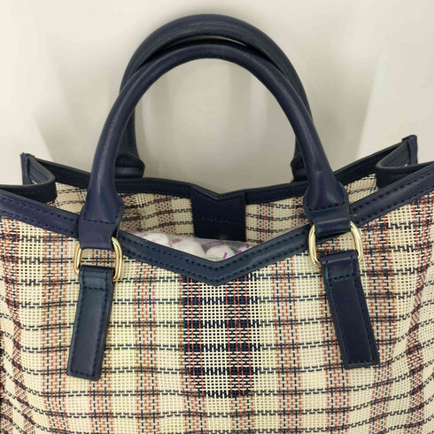 ハシバミ HASHIBAMI Berg Mesh Trapezoid 2way Tote レディース