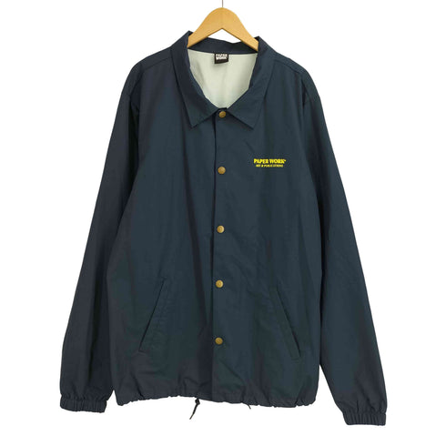 PAPER WORK NYC コットン コーチジャケット メンズ JPN:XL