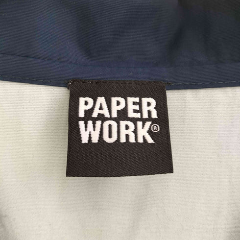 PAPER WORK NYC コットン コーチジャケット メンズ JPN:XL