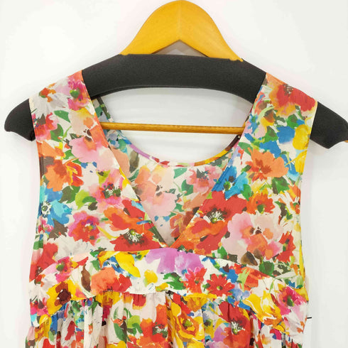 マカフィー MACPHEE 花柄 シルク チュニック レディース JPN:38