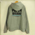 PAPER WORK NYC USA製 両面 プリント ヘビーウェイト フーディー メンズ import:XL