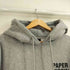 PAPER WORK NYC USA製 両面 プリント ヘビーウェイト フーディー メンズ import:XL