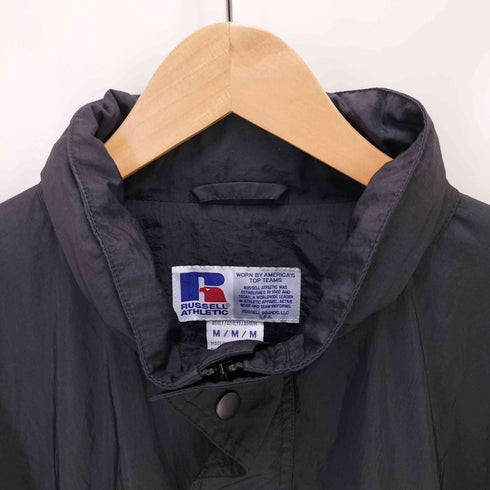 ラッセルアスレチック RUSSELL ATHLETIC 別注 パッカブル フード ジップアップ ナイロン ジャケット メンズ JPN:M