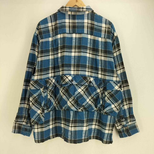 テンボックス 10匣 TENBOX DRAG DEALER SHIRTS ドラッグディーラーシャツ オンブレチェック ネルシャツ メンズ JPN:L