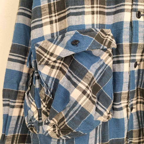 テンボックス 10匣 TENBOX DRAG DEALER SHIRTS ドラッグディーラーシャツ オンブレチェック ネルシャツ メンズ JPN:L