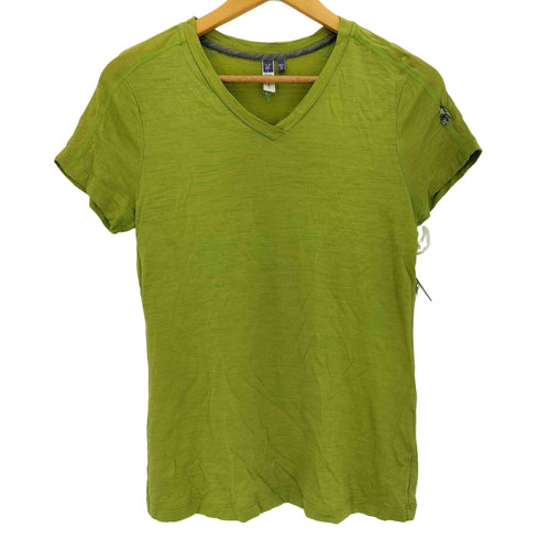 Ibex メリノウール VネックTシャツ レディース JPN:S