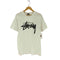 ステューシー Stussy ストックロゴ プリントクルーネックTシャツ メンズ JPN:M