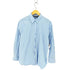 ザラ ZARA バックボタン ストライプシャツ レディース import:M