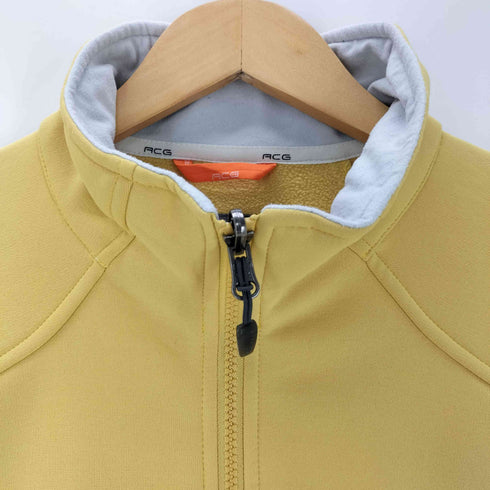 ナイキエーシージー NIKE ACG 00S ソフトシェルジャケット 裏地フリース テック サムホール付き メンズ JPN:L