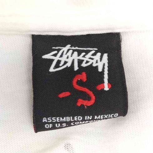 ステューシー Stussy 00S プリントクルーネックTシャツ メンズ JPN:S