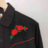 エリーキャトルマン ELY CATTLEMAN 70S 薔薇刺繍 ロングスリーブウエスタンシャツ メンズ import:M
