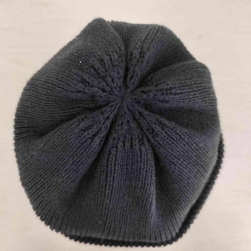 クレプスキュール crepuscule リブニットビーニー ニット帽 メンズ ONE SIZE