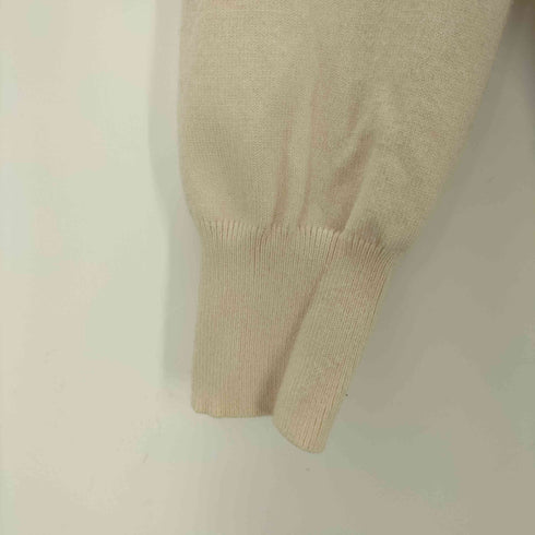 ナチュラルビューティーベーシック NATURAL BEAUTY BASIC メタルパーツボウタイニット レディース M