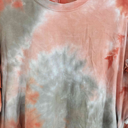オズモーシス OSMOSIS 25SS タイダイショルダーフリルTシャツ レディース ONE SIZE