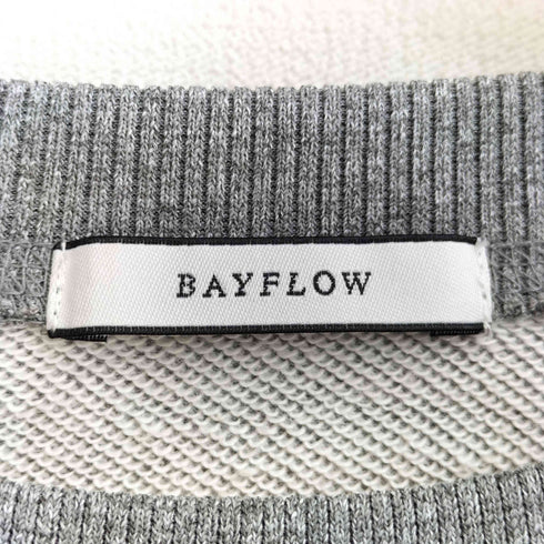 ベイフロー BAYFLOW サイドポケット付き BIG五分袖チュニック レディース FREE