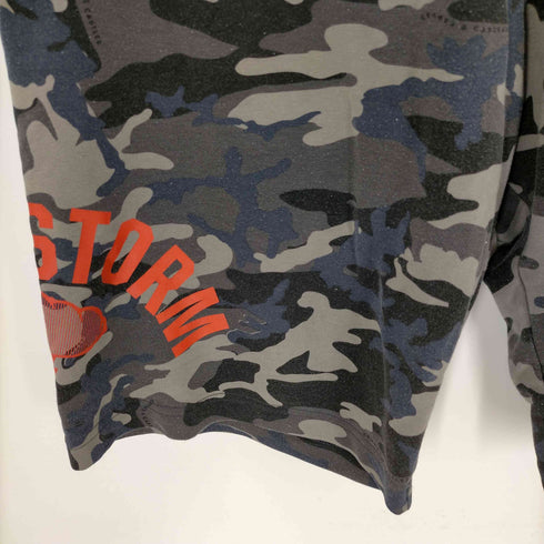 クルックスアンドキャッスルズ CROOKS&Castles カモフラショートパンツ メンズ L