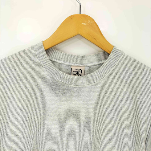 カルクルー Cal Cru Micro Stripe T Shirts Made in USA メンズ import:M