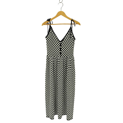 ブラックバイマウジー BLACK by moussy block check knit dress レディース FREE