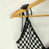 ブラックバイマウジー BLACK by moussy block check knit dress レディース FREE