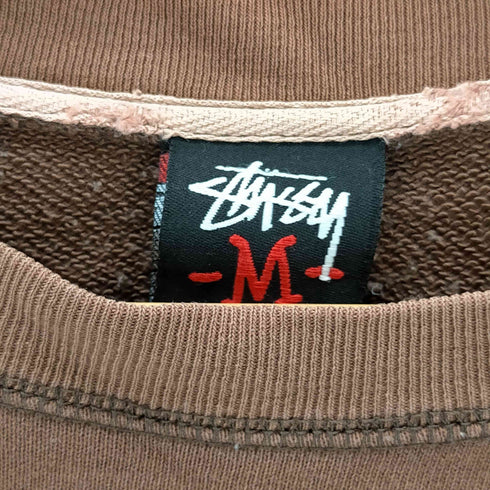 ステューシー Stussy スカル×グラサン プリントロゴスウェット メンズ import:M