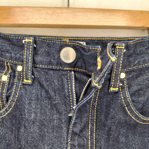 ブラックバイマウジー BLACK by moussy PUNA one wash long denim レディース 23