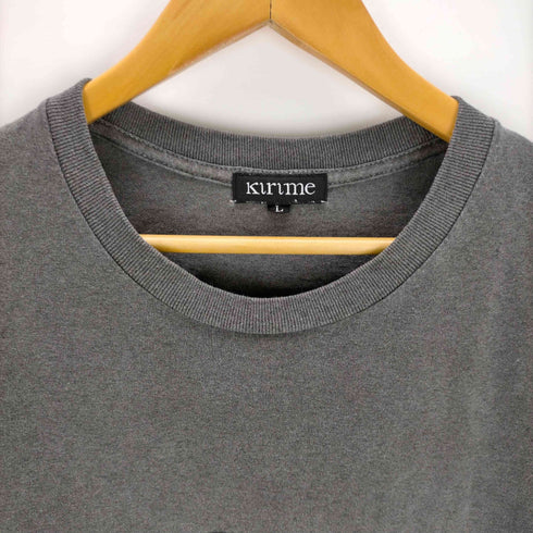 キリメ Kirime ヴィンテージ加工 ロゴTシャツ メンズ import:L
