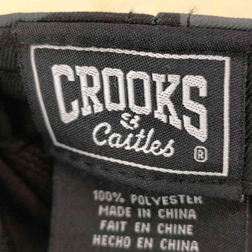 クルックスアンドキャッスルズ CROOKS&Castles カモフラスナップバックキャップ メンズ