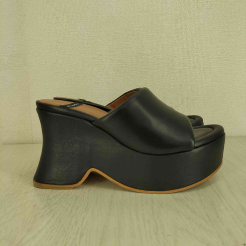 ANGEL ALARCON OLDY LEATHER PLATFORM SANDAL レディース EUR:35