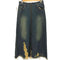 ジーナシス JEANASIS クラッシュ デニム スカート レディース JPN:M