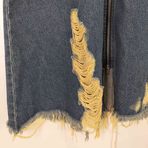 ジーナシス JEANASIS クラッシュ デニム スカート レディース JPN:M
