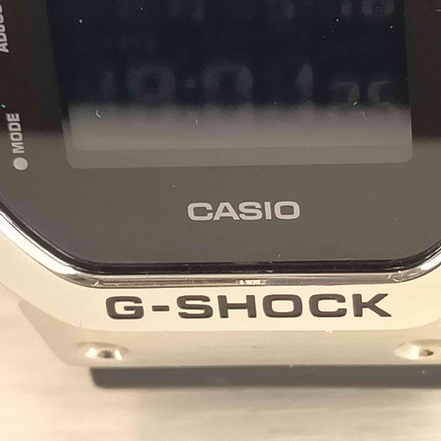 カシオ CASIO スクエアデザインメタルウォッチ メンズ