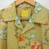 カールヘルム Karl Helmut 日本製 シルク混 金魚 ランチュウ 花 開襟 オープンカラー S/S シャツ アロハシャツ メンズ JPN:M