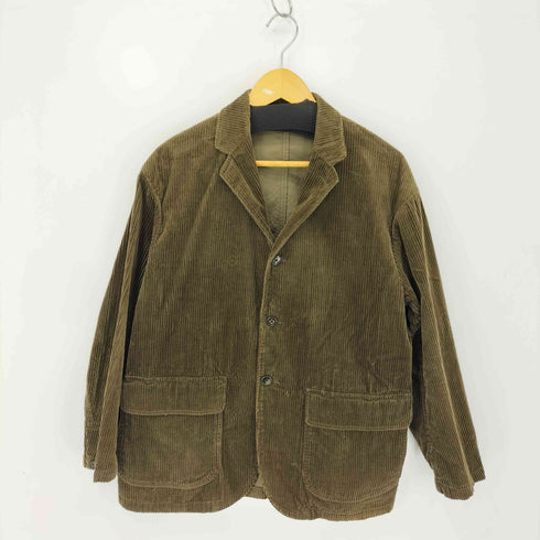 ビームス BEAMS コーデュロイ イージージャケット コーデュロイ ボックスプリーツ ワイドパンツ セットアップ メンズ ジャケット パンツS