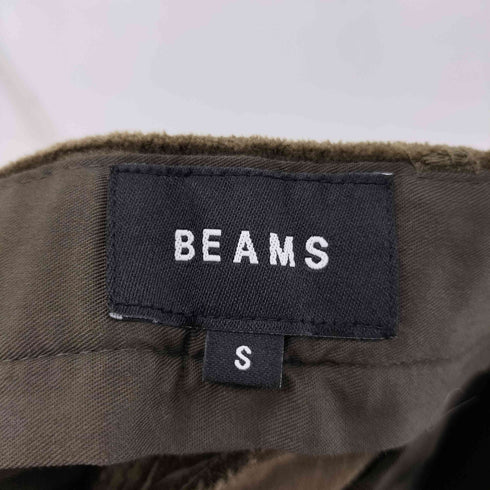 ビームス BEAMS コーデュロイ イージージャケット コーデュロイ ボックスプリーツ ワイドパンツ セットアップ メンズ ジャケット パンツS
