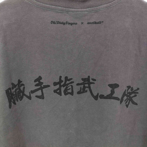 mentmateモンマルトさん プリントクルーネックS/S Tシャツ メンズ JPN:L