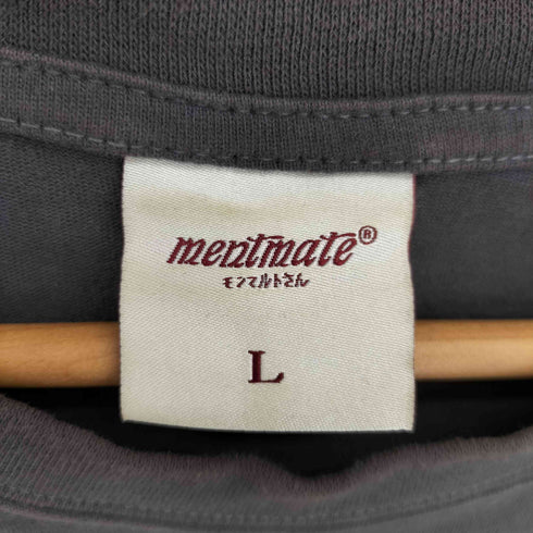 mentmateモンマルトさん プリントクルーネックS/S Tシャツ メンズ JPN:L