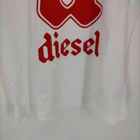 ディーゼル DIESEL ロゴプリント クルーネック 半袖 Tシャツ メンズ import:M