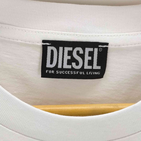 ディーゼル DIESEL ロゴプリント クルーネック 半袖 Tシャツ メンズ import:M