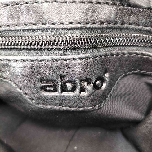 Abro スタッズ レザー ショルダーバッグ Y2K メンズ