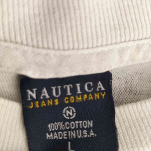 ノーティカ NAUTICA USA製 CIVVIES クルーネックtシャツ メンズ import:L
