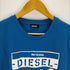 ディーゼル DIESEL プリントロゴクルーネックTシャツ メンズ import:M